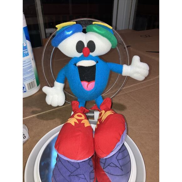 Official Izzy 1996 Atlanta Olympic Mascot Plush Toy,‎ 11" Stuffed Character - Picture 1 of 11